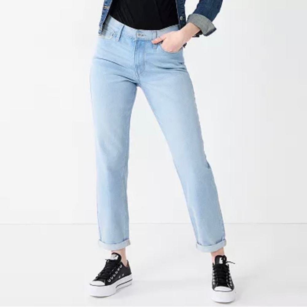 Juniors SO Low-Rise Boyfriend Jeans Size 7